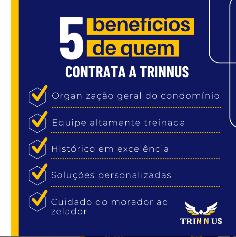 Benefícios de contratação da Trinnus!