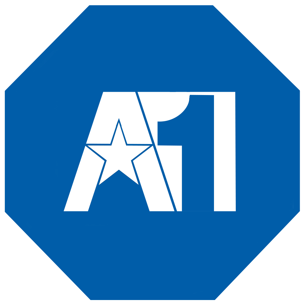 Logo da A1 Seguranca Polickman Porteiros Prevenção de Perdas patrimonial e eventos