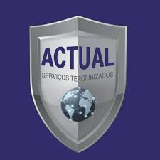 Logo da Actual Serviços Terceirizados | Portaria e Limpeza