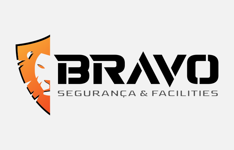 Logo da Empresa de Vigilância Segurança Bravo