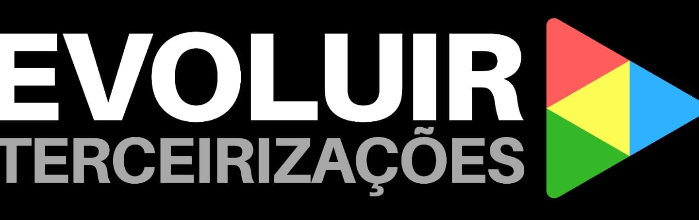 Logo da Evoluir Terceirizações | Portaria | Controle de Acesso | Limpeza | Recepção | Leitura de água e gás