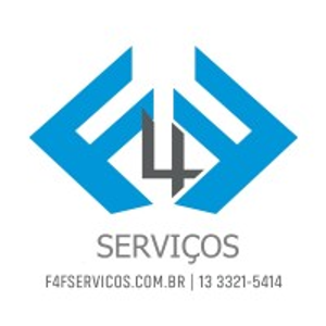 Logo F4F Serviços - Terceirização de Mão de Obra, Portaria e Limpeza